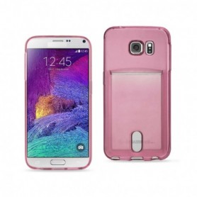 SAMSUNG GALAXY NOTE 5 TPU CASES-CLEAR PINK