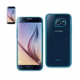 SAMSUNG GALAXY S6 TPU CASES-SILVER BLUE