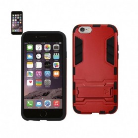 APPLE IPHONE 6/6S PLUS KICKSTAND CASES-BLACK RED