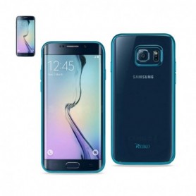 SAMSUNG GALAXY S6 EDGE TPU CASES-SILVER BLUE