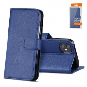 APPLE 2020 NEW IPHONE 5.4 Inch 3-In-1 Wallet Case In BLUE