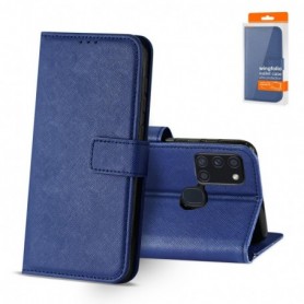 SAMSUNG GALAXY A21 3-In-1 Wallet Case In BLUE