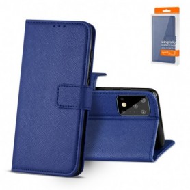 Reiko SAMSUNG GALAXY S20 ULTRA 3-In-1 Wallet Case In Blue