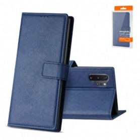 SAMSUNG GALAXY NOTE 10 PLUS 3-In-1 Wallet Case In BLUE