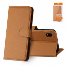 SAMSUNG GALAXY A10 3-In-1 Wallet Case In BROWN