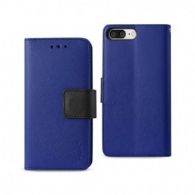 iPhone 8 Plus/ 7 Plus 3-In-1 Wallet Case In Navy