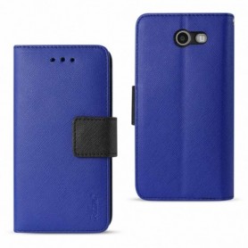 2017 SAMSUNG GALAXY J3 EMERGE 3-IN-1 WALLET CASE IN NAVY
