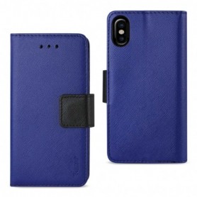 IPHONE X 3-IN-1 WALLET CASE IN NAVY