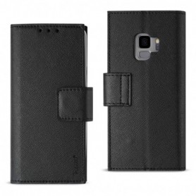 Samsung Galaxy S9 3-In-1 Wallet Case In Black