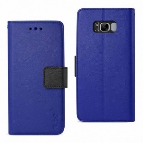 SAMSUNG GALAXY S8 3-IN-1 WALLET CASE IN NAVY