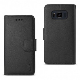 SAMSUNG GALAXY S8 ACTIVE 3-IN-1 WALLET CASE IN BLACK