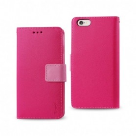 IPHONE 6 PLUS 3-IN-1 WALLET CASE IN HOT PINK