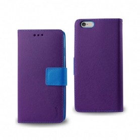 IPHONE 6 PLUS 3-IN-1 WALLET CASE IN PURPLE