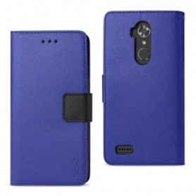 ZTE MAX XL/ N9560 3-IN-1 WALLET CASE IN NAVY