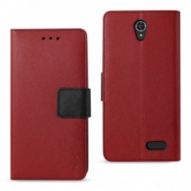 GRAND X3 (Z959)/ WARP 7 3-IN-1 WALLET CASE IN RED