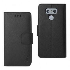 LG G6 3-IN-1 WALLET CASE IN BLACK