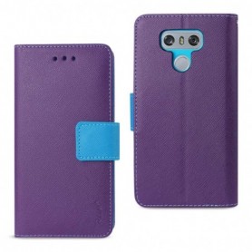 LG G6 3-IN-1 WALLET CASE IN PURPLE