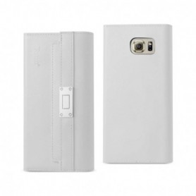 SAMSUNG GALAXY S6 GENUINE LEATHER CASE-IVORY