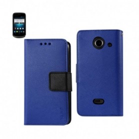 ZTE PRELUDE 2 FOLIO WALLET CASES-NAVY