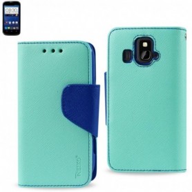 ZTE OVERTURE FOLIO WALLET CASES-GREY