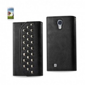 SAMSUNG GALAXY S4 FOLIO WALLET CASES-BLACK