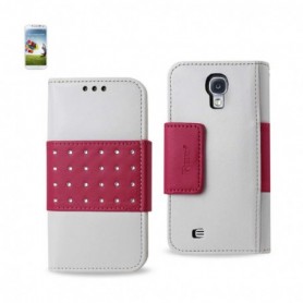 SAMSUNG GALAXY S4 FOLIO WALLET CASES-WHITE