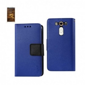 LG V10 FOLIO WALLET CASES-NAVY