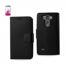 LG G3 MINI FOLIO WALLET CASES-BLACK
