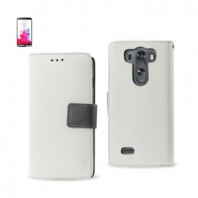 LG G3 MINI FOLIO WALLET CASES-WHITE