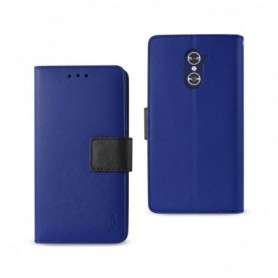 ZTE GRAND X FOLIO WALLET CASES-NAVY