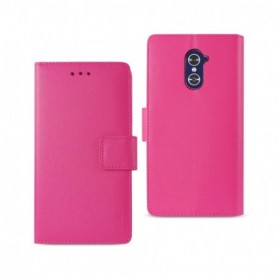 ZTE GRAND X FOLIO WALLET CASES-HOT PINK