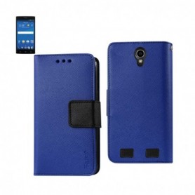 ZTE ZMAX 2 FOLIO WALLET CASES-NAVY