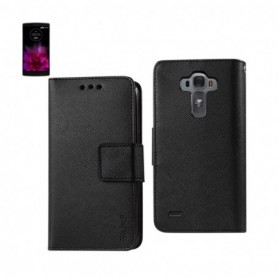LG G FLEX 2 FOLIO WALLET CASES-BLACK