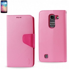 LG G PRO 2 FOLIO WALLET CASES-PINK