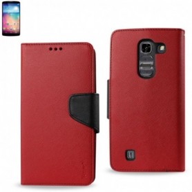 LG G PRO 2 FOLIO WALLET CASES-RED