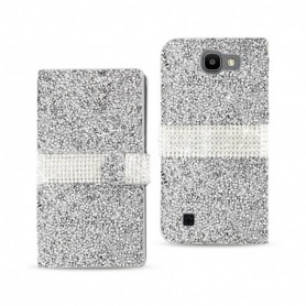 LG SPREE FOLIO WALLET CASES-PURPLE