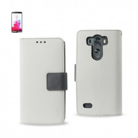 LG G3 FOLIO WALLET CASES-WHITE