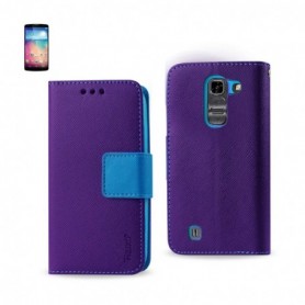 LG G PRO 2 FOLIO WALLET CASES-PURPLE