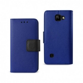 LG K3 FOLIO WALLET CASES-Navy