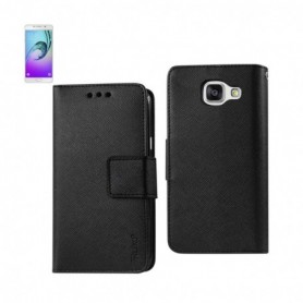 SAMSUNG GALAXY A3 FOLIO WALLET CASES-BLACK