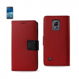 SAMSUNG GALAXY NOTE EDGE FOLIO WALLET CASES-RED