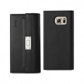 SAMSUNG GALAXY S6 GENUINE LEATHER CASE-BLACK