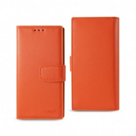 SAMSUNG GALAXY S7 EDGE GENUINE LEATHER CASE-TANGERINE