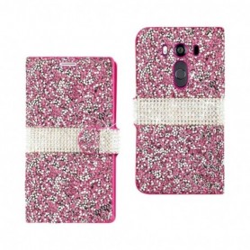 LG V10 FOLIO WALLET CASES-PINK