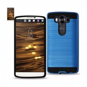 LG V10 METAL TEXTURE CASES-NAVY
