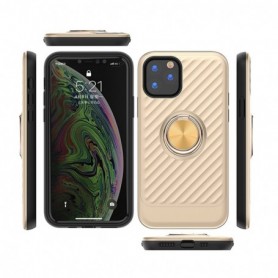 APPLE IPHONE 11 PRO MAX Case with Ring Holder In Gold