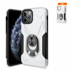 APPLE IPHONE 11 PRO Case with Ring Holder In Silver