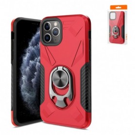 APPLE IPHONE 11 PRO MAX Case with Ring Holder In Red
