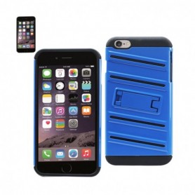 iPhone 6S Plus/ 6 Plus Hybrid Fishbone Case With Kickstand In Black Navy