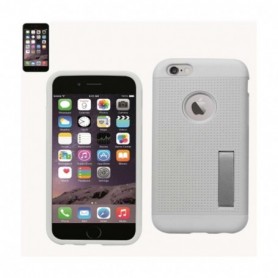 iPhone 6S Plus/ 6 Plus Slim Armor Hybrid Case With Kickstand In White